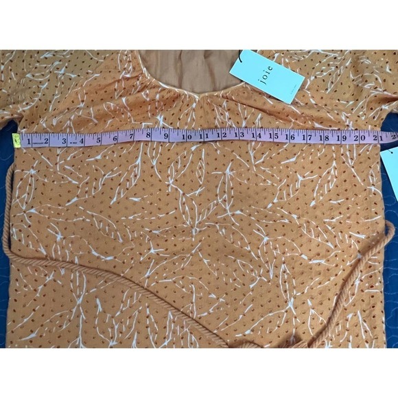 Joie Tillman Mini Cotton Dress Melon Color Size S NWT​​​ - Picture 5 of 7